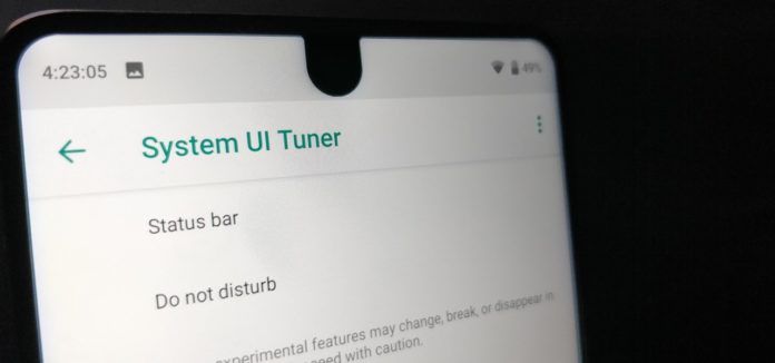to Enable System UI Tuner on Android 0.9