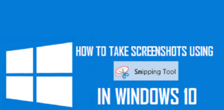 snipping tool windows 10