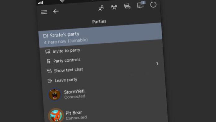 Xbox Party Chat not working