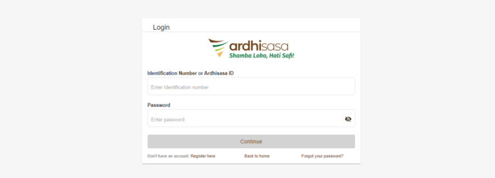 How To Ardhisasa Login & New Register Ardhisasa.go.ke