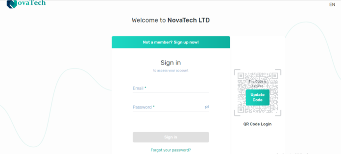 NovaTechFX Sign In: Sign Up, Trading, Investment, Support